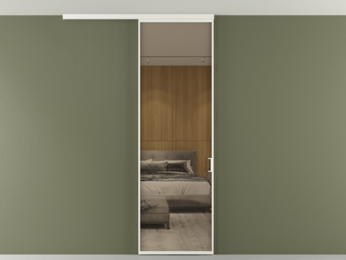 Перегородка Формато вдоль стены на потолок 1 створка АЛПР 040.01 Алюминий светло-серый Рефлективное бронзовое стекло "Стопсол", калёное. Цена 24272710 so'm 1. Полотно 2 шт. (800/2100 мм)
2. Комплект установки раздвижной системы
3. Базовый комплект фурнитуры
4.Ручка Рондо. Фабрика дверей Волховец 8 (800) 551 43 19 Перегородка Формато вдоль стены на потолок 1 створка АЛПР 040.01 Алюминий светло-серый Рефлективное бронзовое стекло "Стопсол", калёное Цена 24272710 so'm | Volhovec