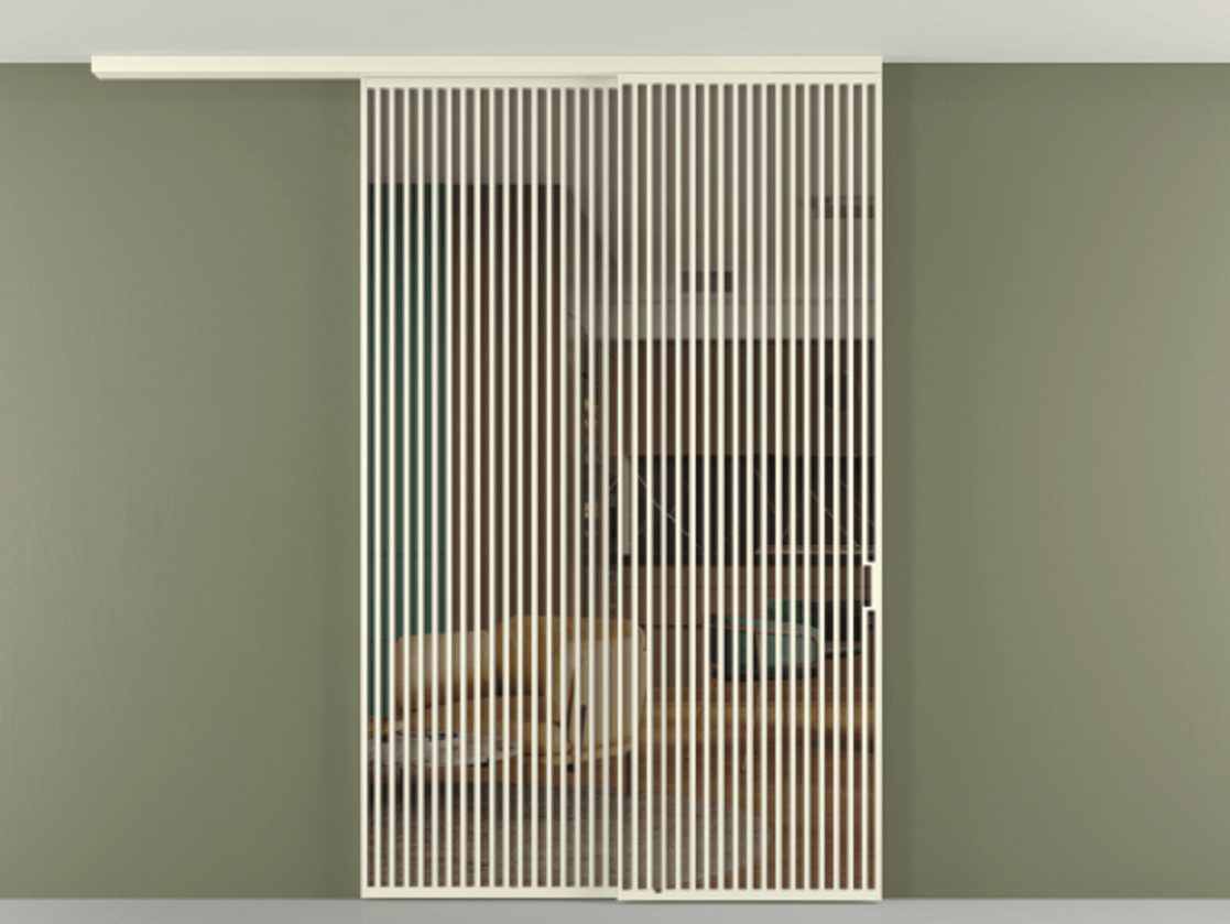 Перегородка Формато вдоль стены на потолок 2 створки с синхронным механизмом АЛПР 040.06 Алюминий молочно-белый Прозрачное бронзовое стекло, триплекс. Цена 91442570 so'm 1. Полотно 2 шт. (800/2100 мм)
2. Комплект установки раздвижной системы
3. Базовый комплект фурнитуры
4.Ручка Рондо. Фабрика дверей Волховец 8 (800) 551 43 19 Перегородка Формато вдоль стены на потолок 2 створки с синхронным механизмом АЛПР 040.06 Алюминий молочно-белый Прозрачное бронзовое стекло, триплекс Цена 91442570 so'm | Volhovec