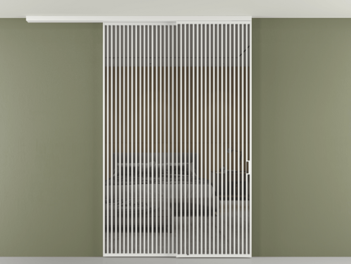 Перегородка Формато вдоль стены на потолок 2 створки с синхронным механизмом АЛПР 040.06 Алюминий белоснежный Рефлективное серое стекло "Стопсол", калёное. Цена 94040970 so'm 1. Полотно 2 шт. (800/2100 мм)
2. Комплект установки раздвижной системы
3. Базовый комплект фурнитуры
4.Ручка Рондо. Фабрика дверей Волховец 8 (800) 551 43 19 Перегородка Формато вдоль стены на потолок 2 створки с синхронным механизмом АЛПР 040.06 Алюминий белоснежный Рефлективное серое стекло "Стопсол", калёное Цена 94040970 so'm | Volhovec