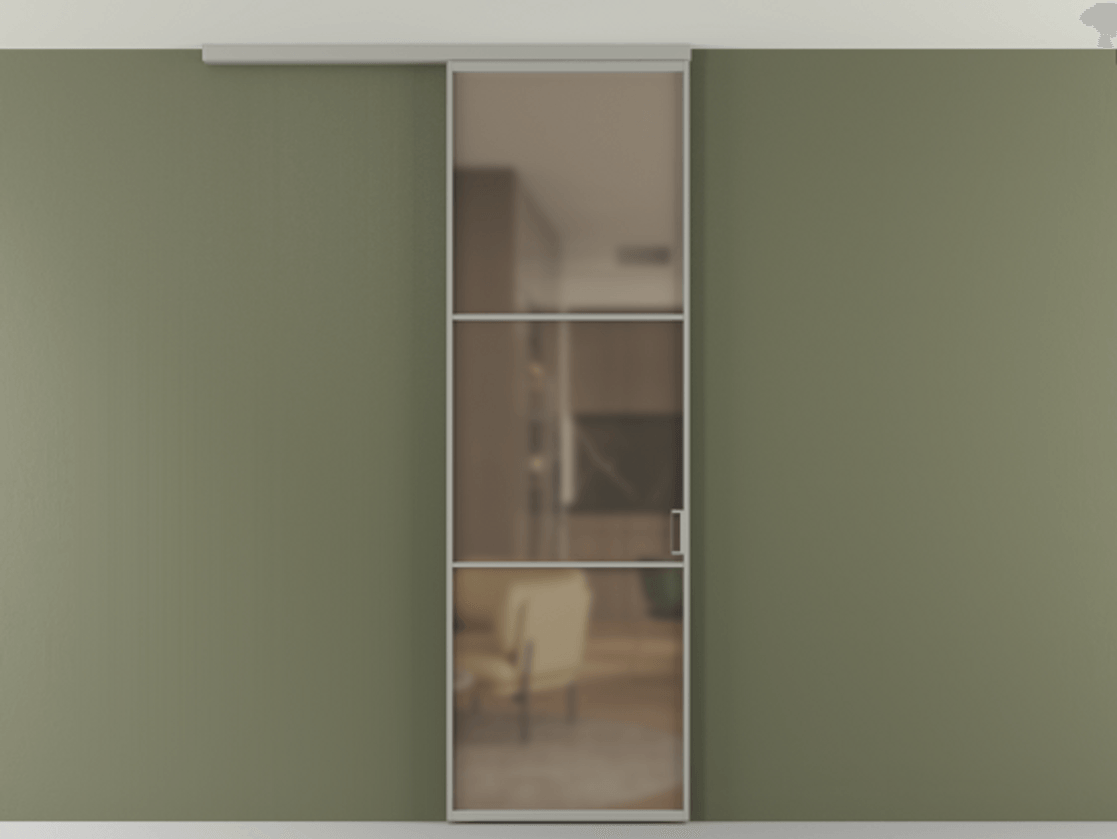 Перегородка Формато вдоль стены на потолок 1 створка АЛПР 040.03 Алюминий нейтральный серый Сатинированное бронзовое стекло, триплекс. Цена 20500560 so'm 1. Полотно 2 шт. (800/2100 мм)
2. Комплект установки раздвижной системы
3. Базовый комплект фурнитуры
4.Ручка Рондо. Фабрика дверей Волховец 8 (800) 551 43 19 Перегородка Формато вдоль стены на потолок 1 створка АЛПР 040.03 Алюминий нейтральный серый Сатинированное бронзовое стекло, триплекс Цена 20500560 so'm | Volhovec