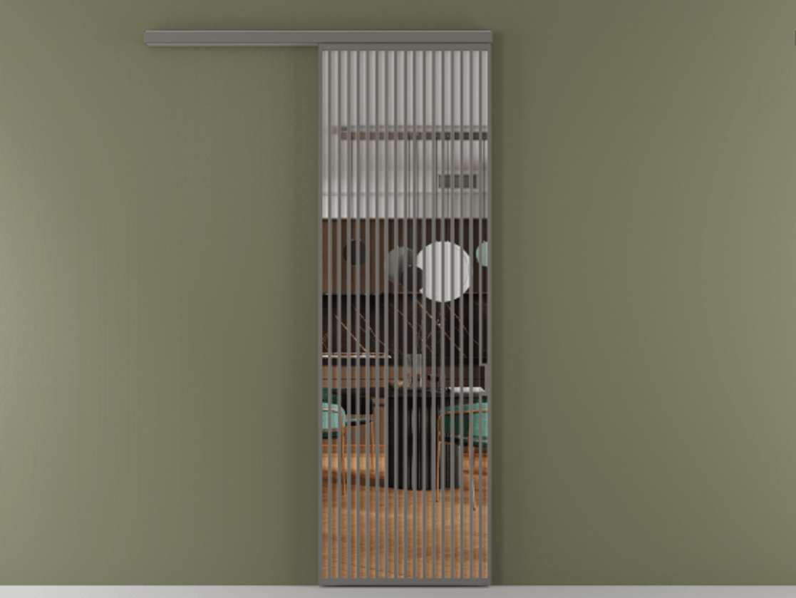 Перегородка Формато вдоль стены 1 створка АЛПР 040.06 Алюминий классический серый Прозрачное стекло "Кристал Вижн", калёное. Цена 38748640 so'm 1. Полотно (800/2100 мм)
2. Комплект установки раздвижной системы
3. Базовый комплект фурнитуры
4.Ручка Рондо. Фабрика дверей Волховец 8 (800) 551 43 19 Перегородка Формато вдоль стены 1 створка АЛПР 040.06 Алюминий классический серый Прозрачное стекло "Кристал Вижн", калёное Цена 38748640 so'm | Volhovec