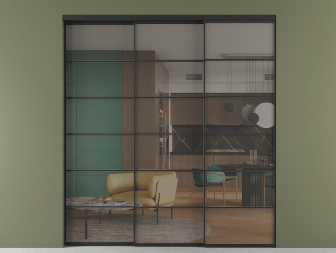 Перегородка Formato внутри проёма телескопик синхро-2 #VENDORCODE# #FURNISH# #GLASS# Цена #PRICE# #CURRENCY#  | Volhovec
