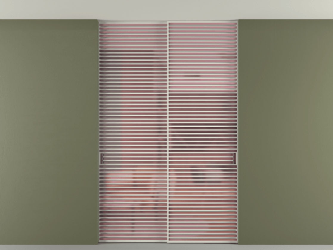 Перегородка Formato внутри проёма скрытое крепление в потолок 2 створки АЛПР 040.07 Алюминий Белый Сатинированное розовое стекло, триплекс. Скрытый короб БЕЛ Цена 80432660 so'm 1. Полотно 2 шт. (800/2100 мм)
2. Комплект установки раздвижной системы
3. Базовый комплект фурнитуры
4. Ручка RONDO. Фабрика дверей Волховец 8 (800) 551 43 19 Перегородка Formato внутри проёма скрытое крепление в потолок 2 створки АЛПР 040.07 Алюминий Белый Сатинированное розовое стекло, триплекс Цена 80432660 so'm | Volhovec