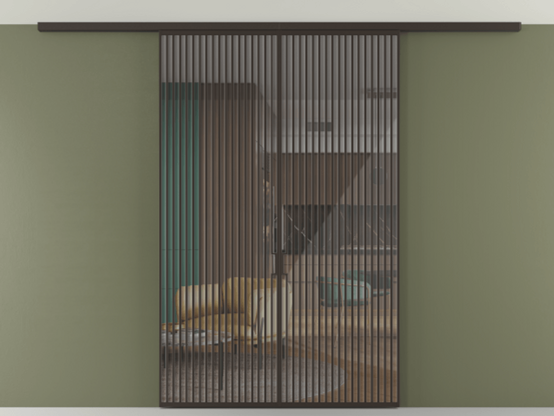 Перегородка Формато вдоль стены на потолок 2 створки АЛПР 040.06 Алюминий антрацит Рефлективное прозрачное стекло "Стопсол", калёное. Цена 77171670 so'm 1. Полотно 2 шт. (800/2100 мм)
2. Комплект установки раздвижной системы
3. Базовый комплект фурнитуры
4.Ручка Рондо. Фабрика дверей Волховец 8 (800) 551 43 19 Перегородка Формато вдоль стены на потолок 2 створки АЛПР 040.06 Алюминий антрацит Рефлективное прозрачное стекло "Стопсол", калёное Цена 77171670 so'm | Volhovec