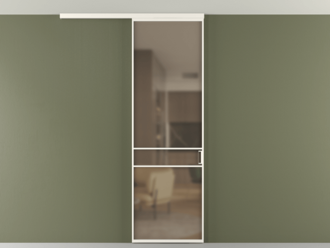 Перегородка Формато вдоль стены на потолок 1 створка АЛПР 040.02 Алюминий пудровый белый Сатинированное бронзовое стекло, триплекс. Цена 19662170 so'm 1. Полотно 2 шт. (800/2100 мм)
2. Комплект установки раздвижной системы
3. Базовый комплект фурнитуры
4.Ручка Рондо. Фабрика дверей Волховец 8 (800) 551 43 19 Перегородка Формато вдоль стены на потолок 1 створка АЛПР 040.02 Алюминий пудровый белый Сатинированное бронзовое стекло, триплекс Цена 19662170 so'm | Volhovec