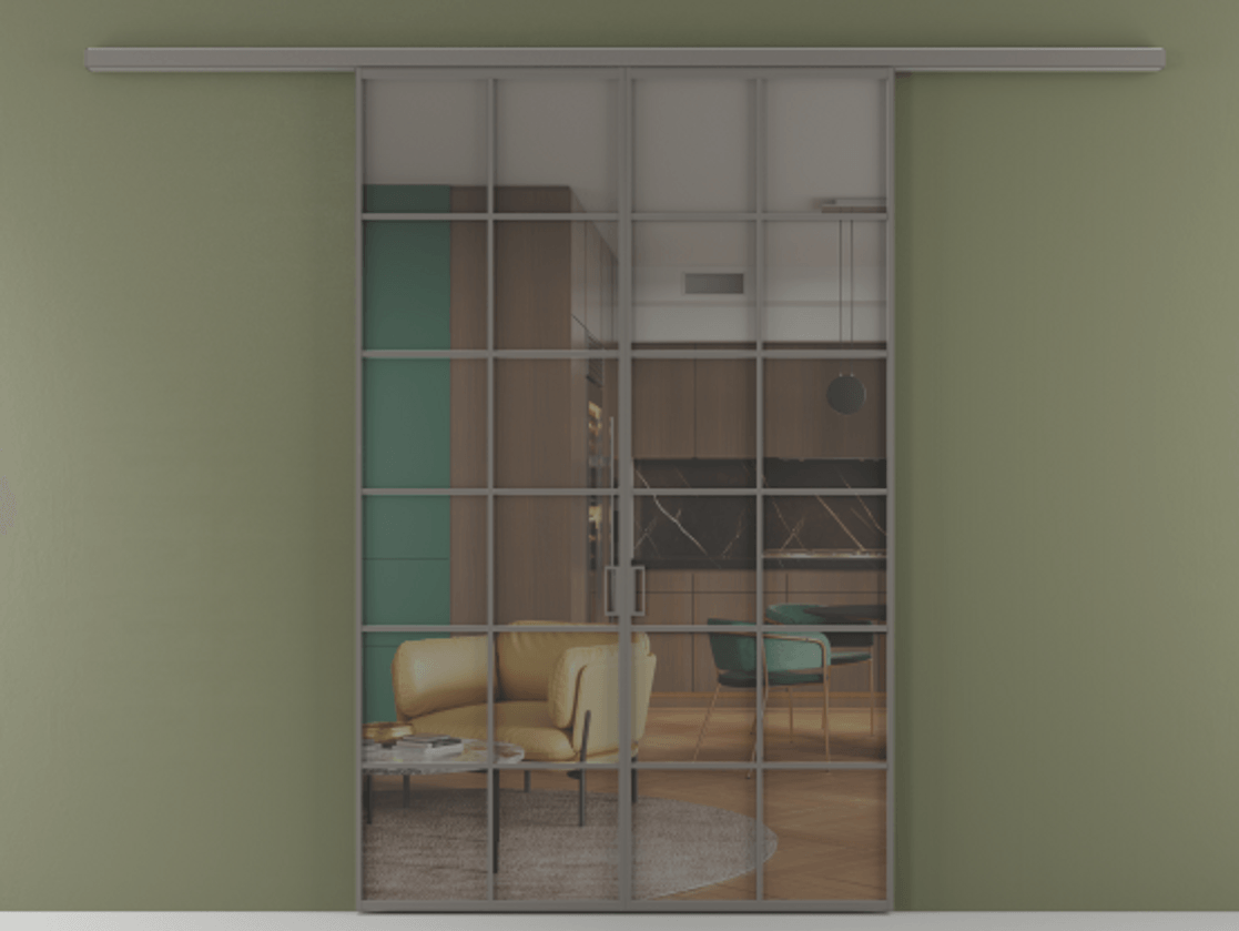 Перегородка Formato вдоль стены 2 створки АЛПР 040.05 Алюминий классический серый Прозрачное серое стекло, триплекс. Цена 50465800 so'm 1. Полотно 2 шт. (800/2100 мм)
2. Комплект установки раздвижной системы
3. Базовый комплект фурнитуры
4.Ручка RONDO
. Фабрика дверей Волховец 8 (800) 551 43 19 Перегородка Formato вдоль стены 2 створки АЛПР 040.05 Алюминий классический серый Прозрачное серое стекло, триплекс Цена 50465800 so'm | Volhovec