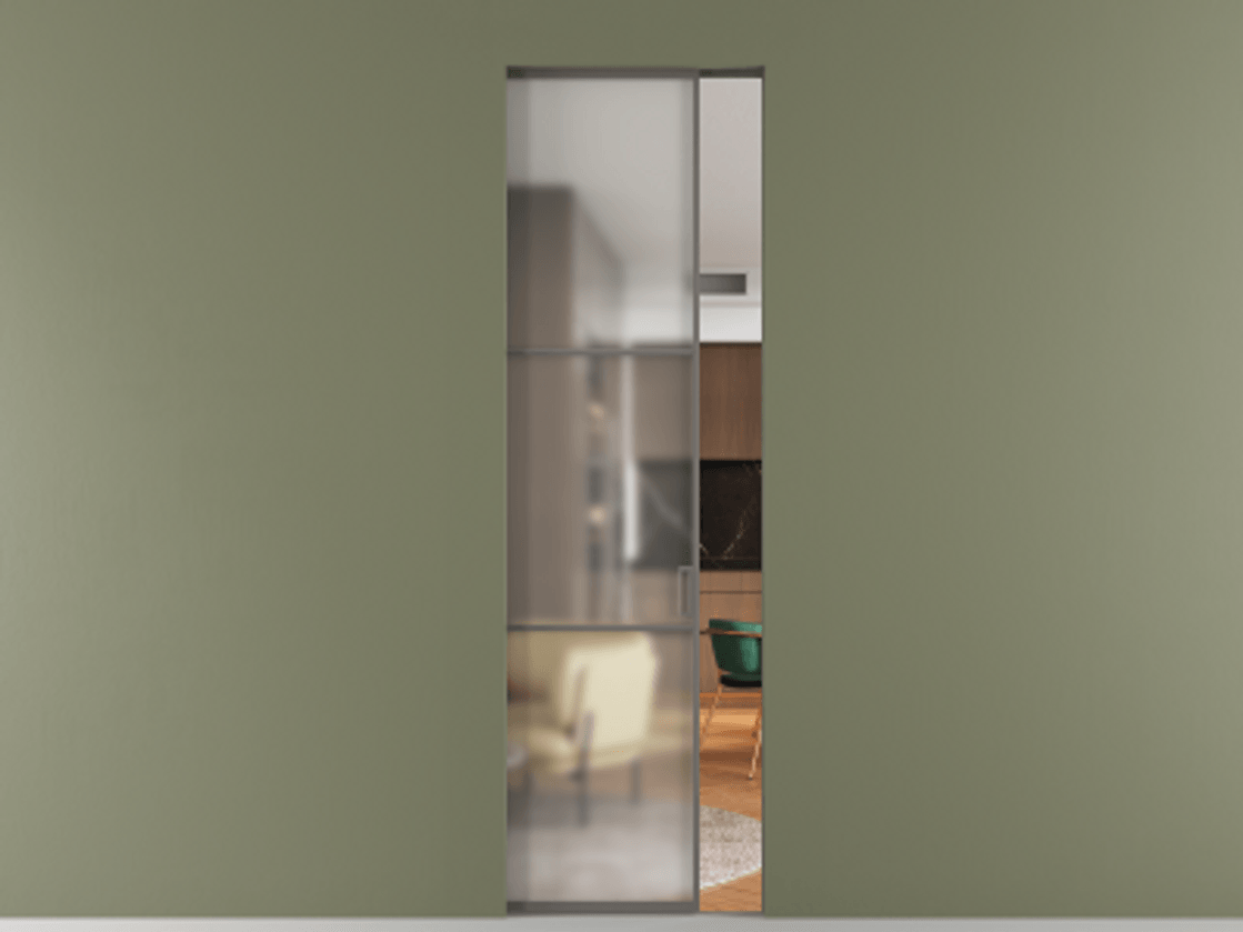 Перегородка Формато скрытый пенал 1 створка АЛПР 040.03 Алюминий классический серый Сатинированное стекло "Мателюкс Кристал Вижн", калёное, матовое, каленое 6 мм. Цена 32841340 so'm . Фабрика дверей Волховец 8 (800) 551 43 19 Перегородка Формато скрытый пенал 1 створка АЛПР 040.03 Алюминий классический серый Сатинированное стекло "Мателюкс Кристал Вижн", калёное, матовое, каленое 6 мм Цена 32841340 so'm | Volhovec