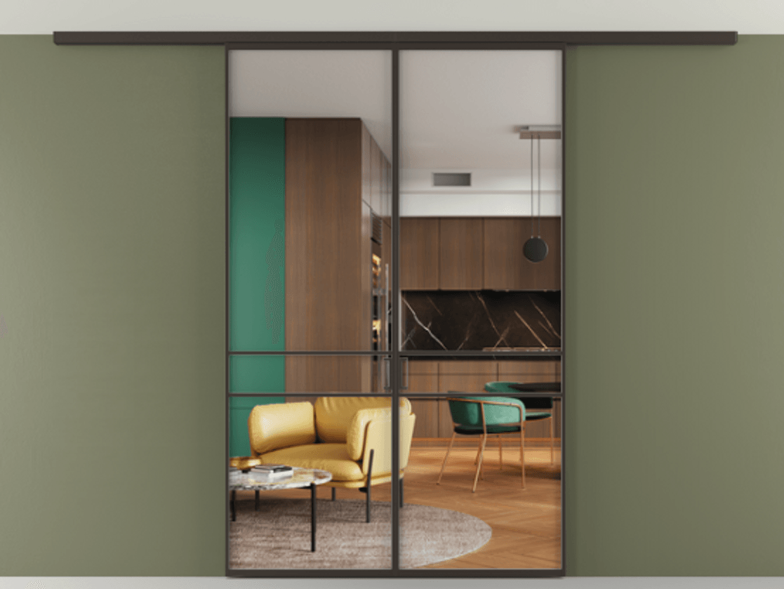 Перегородка Формато вдоль стены на потолок 2 створки АЛПР 040.02 Алюминий антрацит Прозрачное стекло "Кристал Вижн", калёное. Цена 207676 ₽ 1. Полотно 2 шт. (800/2100 мм)
2. Комплект установки раздвижной системы
3. Базовый комплект фурнитуры
4.Ручка Рондо. Фабрика дверей Волховец 8 (800) 551 43 19 Перегородка Формато вдоль стены на потолок 2 створки АЛПР 040.02 Алюминий антрацит Прозрачное стекло "Кристал Вижн", калёное Цена 207676 ₽ | Volhovec