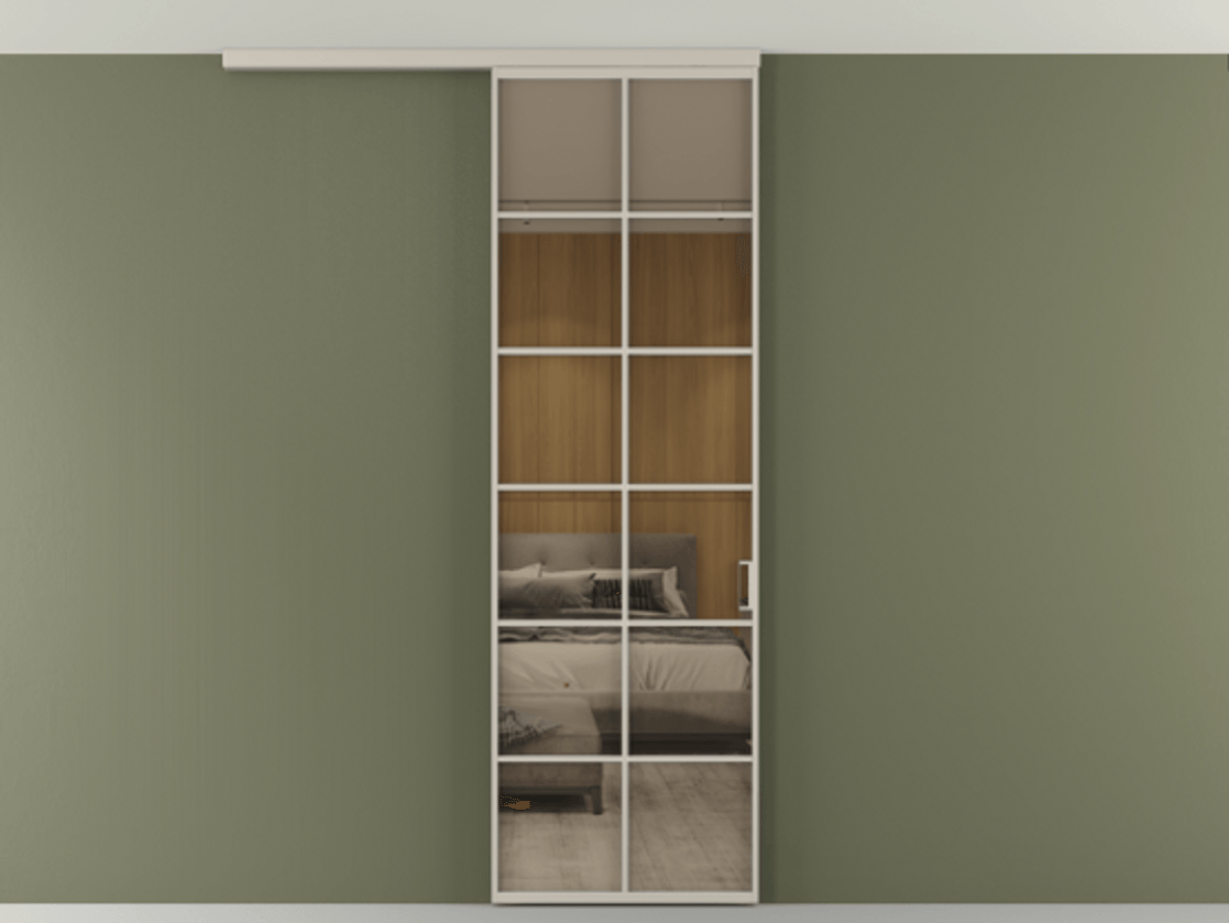 Перегородка Формато вдоль стены на потолок 1 створка АЛПР 040.05 Алюминий светло-бежевый Рефлективное бронзовое стекло "Стопсол", калёное. Цена 23193160 so'm 1. Полотно 2 шт. (800/2100 мм)
2. Комплект установки раздвижной системы
3. Базовый комплект фурнитуры
4.Ручка Рондо. Фабрика дверей Волховец 8 (800) 551 43 19 Перегородка Формато вдоль стены на потолок 1 створка АЛПР 040.05 Алюминий светло-бежевый Рефлективное бронзовое стекло "Стопсол", калёное Цена 23193160 so'm | Volhovec