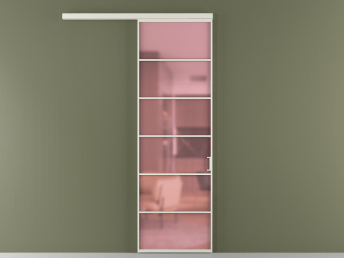 Перегородка Formato вдоль стены одностворчатая #VENDORCODE# #FURNISH# #GLASS# Цена #PRICE# #CURRENCY#  | Volhovec