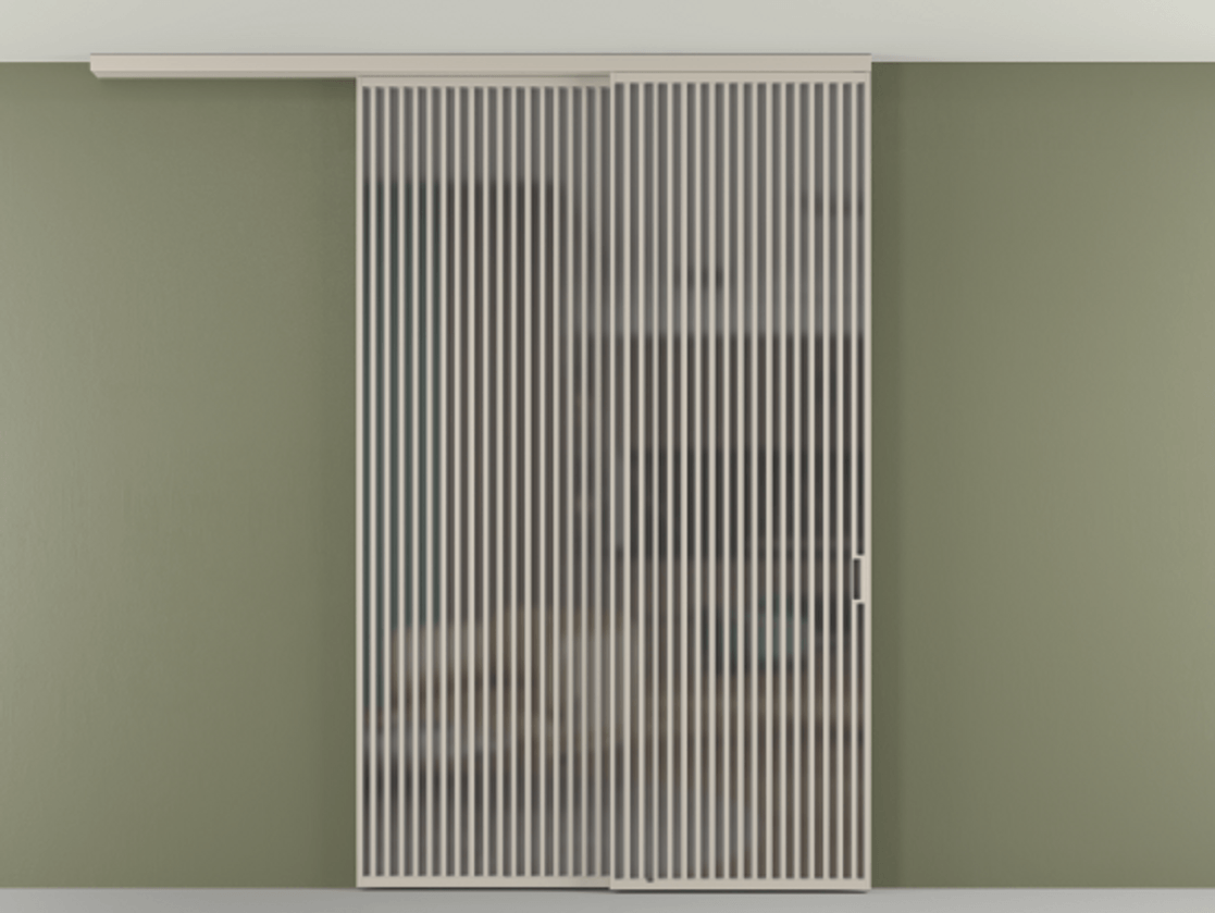 Перегородка Формато вдоль стены на потолок 2 створки с синхронным механизмом АЛПР 040.06 Алюминий светло-бежевый Сатинированное серое стекло, триплекс. Цена 91442570 so'm 1. Полотно 2 шт. (800/2100 мм)
2. Комплект установки раздвижной системы
3. Базовый комплект фурнитуры
4.Ручка Рондо. Фабрика дверей Волховец 8 (800) 551 43 19 Перегородка Формато вдоль стены на потолок 2 створки с синхронным механизмом АЛПР 040.06 Алюминий светло-бежевый Сатинированное серое стекло, триплекс Цена 91442570 so'm | Volhovec