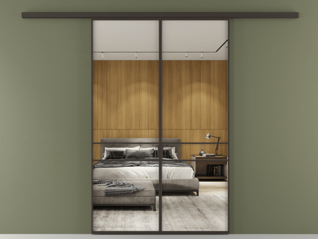 Перегородка Formato вдоль стены 2 створки АЛПР 040.02 Алюминий антрацит Двустороннее зеркало, триплекс , триплекс 6 мм. Цена 47299000 so'm 1. Полотно 2 шт. (800/2100 мм)
2. Комплект установки раздвижной системы
3. Базовый комплект фурнитуры
4.Ручка RONDO
. Фабрика дверей Волховец 8 (800) 551 43 19 Перегородка Formato вдоль стены 2 створки АЛПР 040.02 Алюминий антрацит Двустороннее зеркало, триплекс , триплекс 6 мм Цена 47299000 so'm | Volhovec