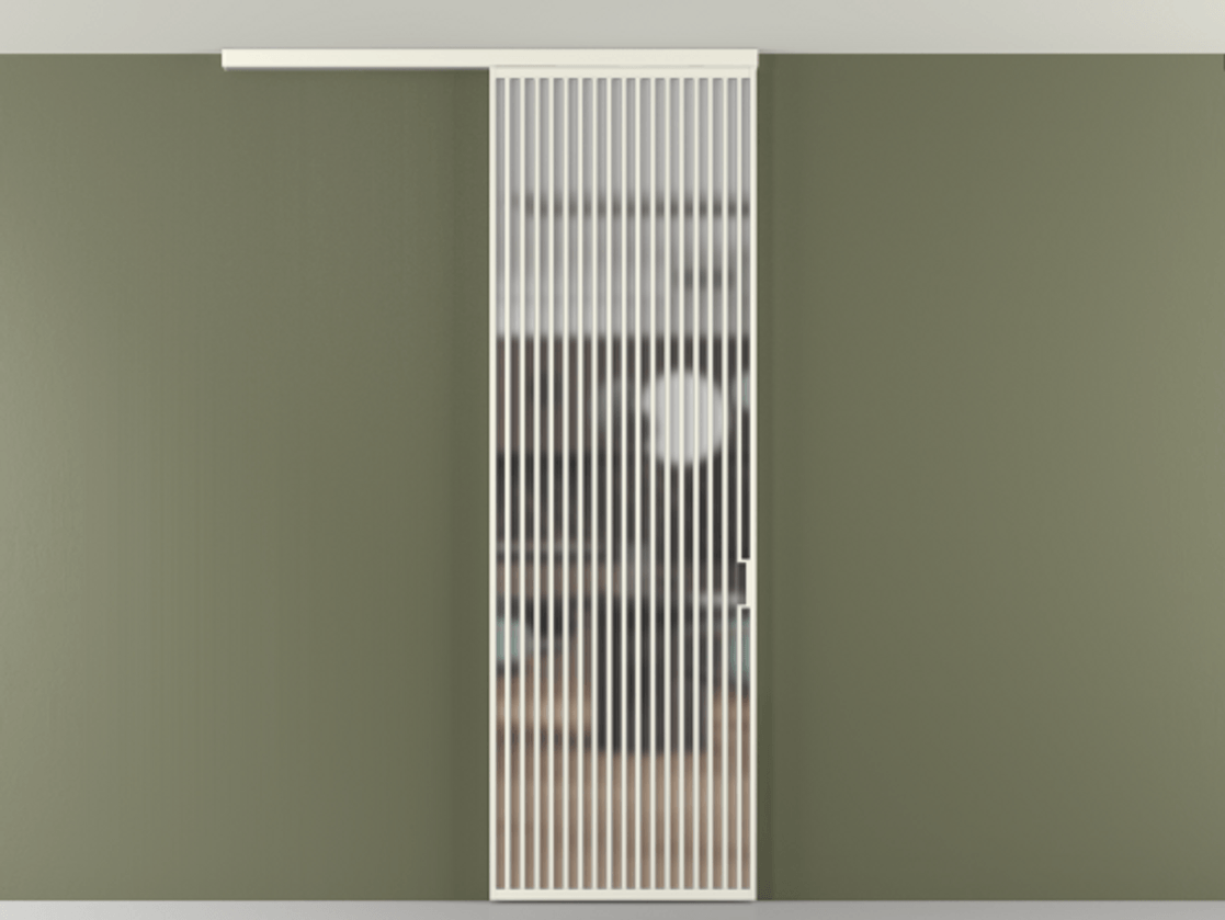 Перегородка Формато вдоль стены на потолок 1 створка АЛПР 040.06 Алюминий жемчужный Сатинированное стекло "Мателюкс Кристал Вижн", калёное, матовое, каленое 6 мм. Цена 39306480 so'm 1. Полотно 2 шт. (800/2100 мм)
2. Комплект установки раздвижной системы
3. Базовый комплект фурнитуры
4.Ручка Рондо. Фабрика дверей Волховец 8 (800) 551 43 19 Перегородка Формато вдоль стены на потолок 1 створка АЛПР 040.06 Алюминий жемчужный Сатинированное стекло "Мателюкс Кристал Вижн", калёное, матовое, каленое 6 мм Цена 39306480 so'm | Volhovec