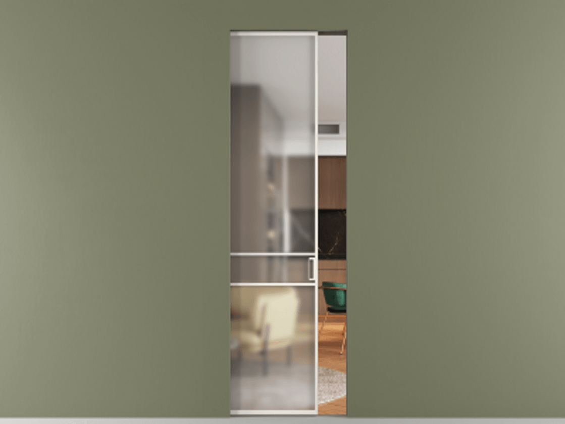 Перегородка Формато скрытый пенал 1 створка АЛПР 040.02 Алюминий пудровый белый Сатинированное стекло "Мателюкс Кристал Вижн", калёное, матовое, каленое 6 мм. Цена 32841340 so'm . Фабрика дверей Волховец 8 (800) 551 43 19 Перегородка Формато скрытый пенал 1 створка АЛПР 040.02 Алюминий пудровый белый Сатинированное стекло "Мателюкс Кристал Вижн", калёное, матовое, каленое 6 мм Цена 32841340 so'm | Volhovec