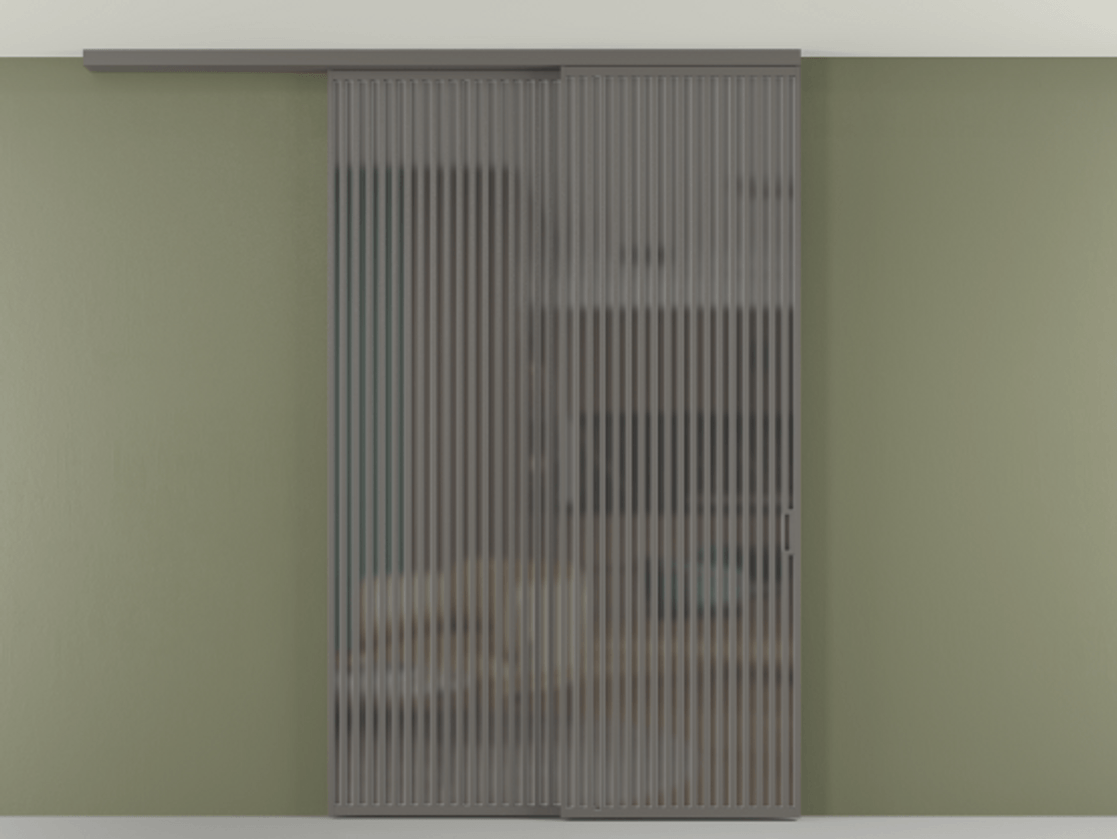 Перегородка Формато вдоль стены на потолок 2 створки с синхронным механизмом АЛПР 040.06 Алюминий классический серый Сатинированное серое стекло, триплекс. Цена 91442570 so'm 1. Полотно 2 шт. (800/2100 мм)
2. Комплект установки раздвижной системы
3. Базовый комплект фурнитуры
4.Ручка Рондо. Фабрика дверей Волховец 8 (800) 551 43 19 Перегородка Формато вдоль стены на потолок 2 створки с синхронным механизмом АЛПР 040.06 Алюминий классический серый Сатинированное серое стекло, триплекс Цена 91442570 so'm | Volhovec