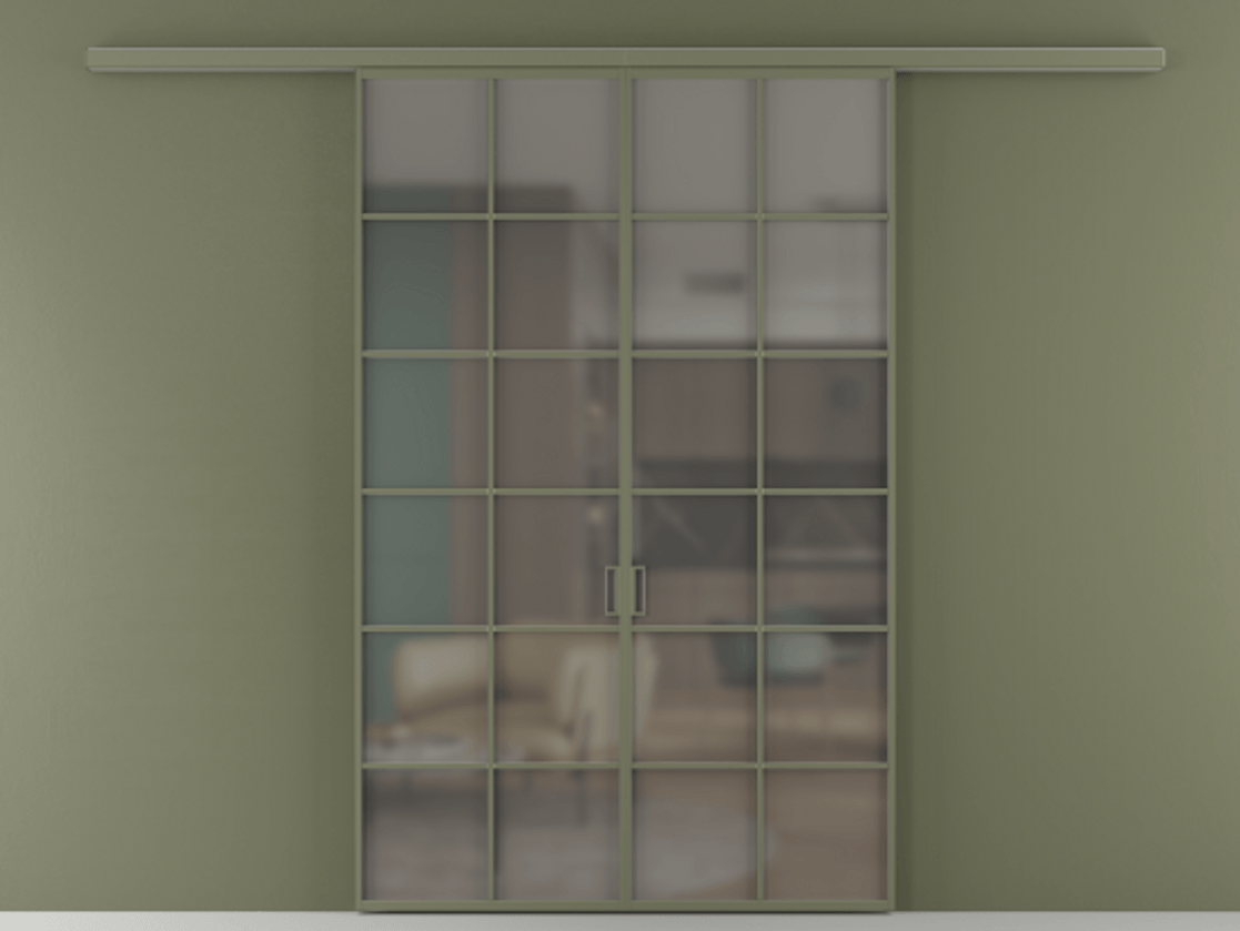 Перегородка Formato вдоль стены 2 створки АЛПР 040.05 Алюминий оливковый тёмный Сатинированное серое стекло, триплекс. Цена 248600 ₽ 1. Полотно 2 шт. (800/2100 мм)
2. Комплект установки раздвижной системы
3. Базовый комплект фурнитуры
4.Ручка RONDO
. Фабрика дверей Волховец 8 (800) 551 43 19 Перегородка Formato вдоль стены 2 створки АЛПР 040.05 Алюминий оливковый тёмный Сатинированное серое стекло, триплекс Цена 248600 ₽ | Volhovec