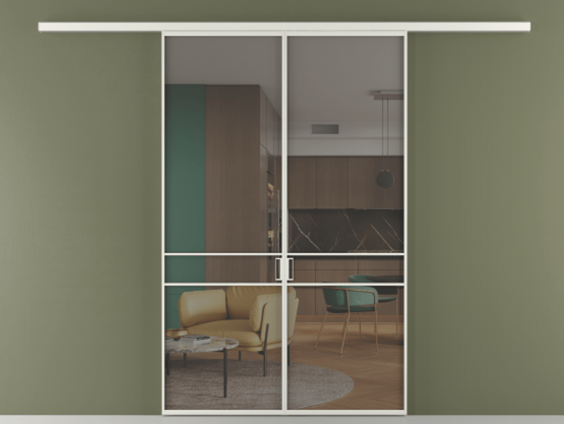 Перегородка Formato вдоль стены 2 створки АЛПР 040.02 Алюминий серый Прозрачное серое стекло, триплекс. Цена 47299000 so'm 1. Полотно 2 шт. (800/2100 мм)
2. Комплект установки раздвижной системы
3. Базовый комплект фурнитуры
4.Ручка RONDO
. Фабрика дверей Волховец 8 (800) 551 43 19 Перегородка Formato вдоль стены 2 створки АЛПР 040.02 Алюминий серый Прозрачное серое стекло, триплекс Цена 47299000 so'm | Volhovec