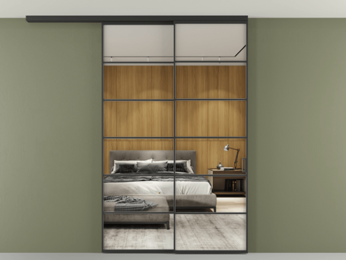 Перегородка Formato вдоль стены на потолок телескопик синхро 2 #VENDORCODE# #FURNISH# #GLASS# Цена #PRICE# #CURRENCY# | Volhovec