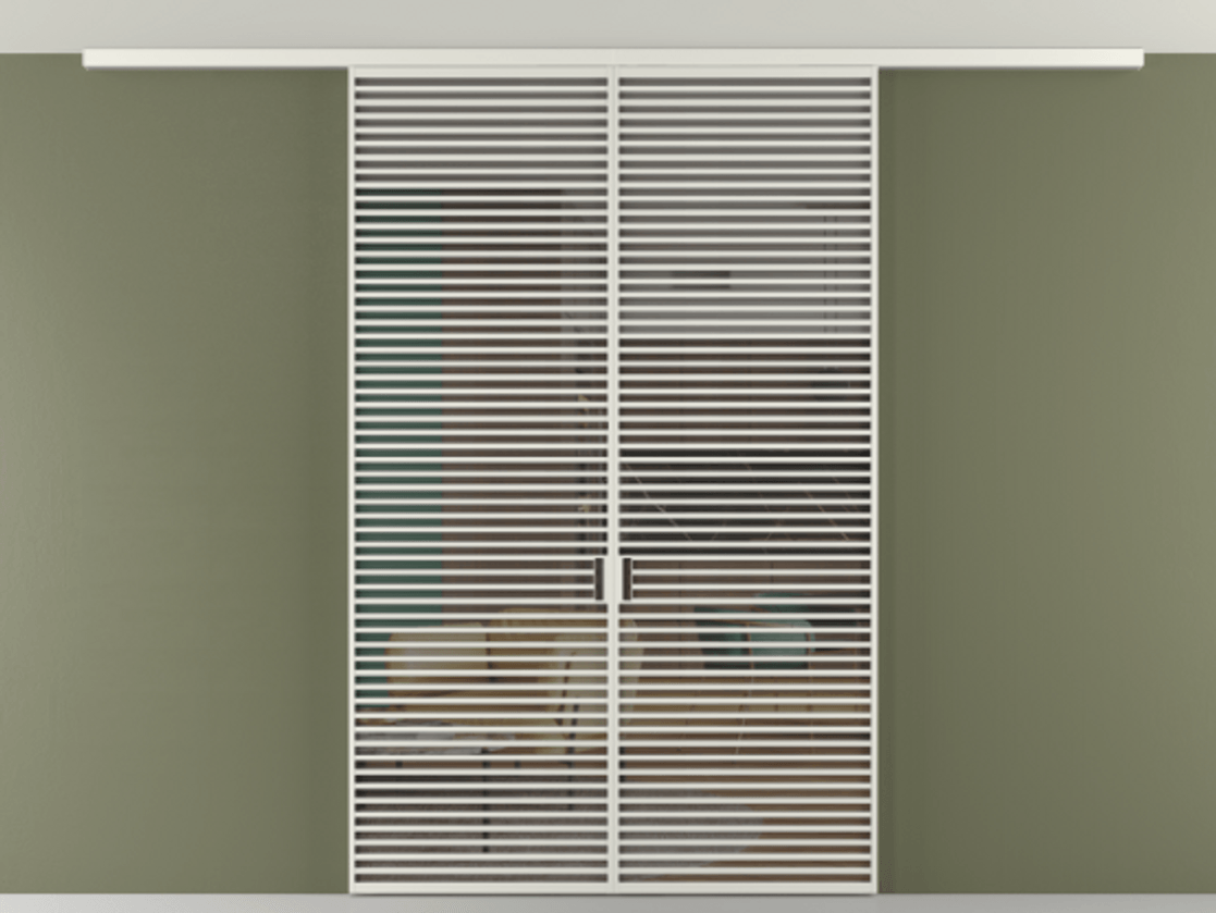 Перегородка Формато вдоль стены на потолок 2 створки АЛПР 040.07 Алюминий серый Прозрачное серое стекло, триплекс. Цена 74573270 so'm 1. Полотно 2 шт. (800/2100 мм)
2. Комплект установки раздвижной системы
3. Базовый комплект фурнитуры
4.Ручка Рондо. Фабрика дверей Волховец 8 (800) 551 43 19 Перегородка Формато вдоль стены на потолок 2 створки АЛПР 040.07 Алюминий серый Прозрачное серое стекло, триплекс Цена 74573270 so'm | Volhovec