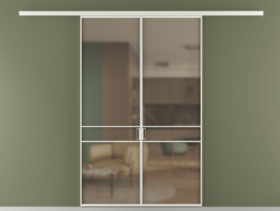 Перегородка Formato вдоль стены 2 створки АЛПР 040.02 Алюминий серый Сатинированное бронзовое стекло, триплекс. Цена 47299000 so'm 1. Полотно 2 шт. (800/2100 мм)
2. Комплект установки раздвижной системы
3. Базовый комплект фурнитуры
4.Ручка RONDO
. Фабрика дверей Волховец 8 (800) 551 43 19 Перегородка Formato вдоль стены 2 створки АЛПР 040.02 Алюминий серый Сатинированное бронзовое стекло, триплекс Цена 47299000 so'm | Volhovec