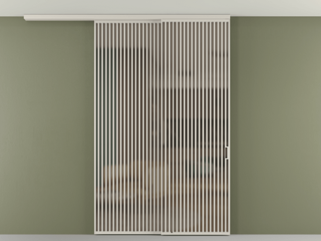 Перегородка Формато вдоль стены на потолок 2 створки с синхронным механизмом АЛПР 040.06 Алюминий облачно-серый Сатинированное бронзовое стекло, триплекс. Цена 91442570 so'm 1. Полотно 2 шт. (800/2100 мм)
2. Комплект установки раздвижной системы
3. Базовый комплект фурнитуры
4.Ручка Рондо. Фабрика дверей Волховец 8 (800) 551 43 19 Перегородка Формато вдоль стены на потолок 2 створки с синхронным механизмом АЛПР 040.06 Алюминий облачно-серый Сатинированное бронзовое стекло, триплекс Цена 91442570 so'm | Volhovec