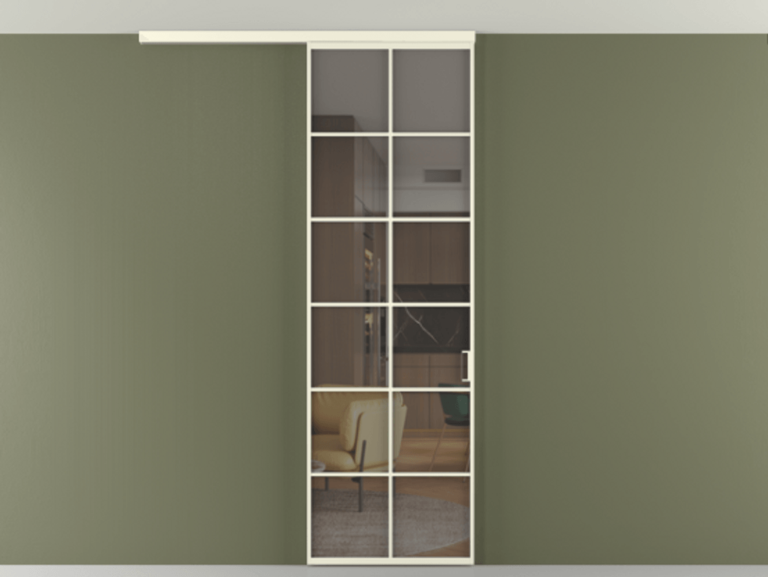 Перегородка Формато вдоль стены на потолок 1 створка АЛПР 040.05 Алюминий молочно-белый Прозрачное серое стекло, триплекс. Цена 21893960 so'm 1. Полотно 2 шт. (800/2100 мм)
2. Комплект установки раздвижной системы
3. Базовый комплект фурнитуры
4.Ручка Рондо. Фабрика дверей Волховец 8 (800) 551 43 19 Перегородка Формато вдоль стены на потолок 1 створка АЛПР 040.05 Алюминий молочно-белый Прозрачное серое стекло, триплекс Цена 21893960 so'm | Volhovec