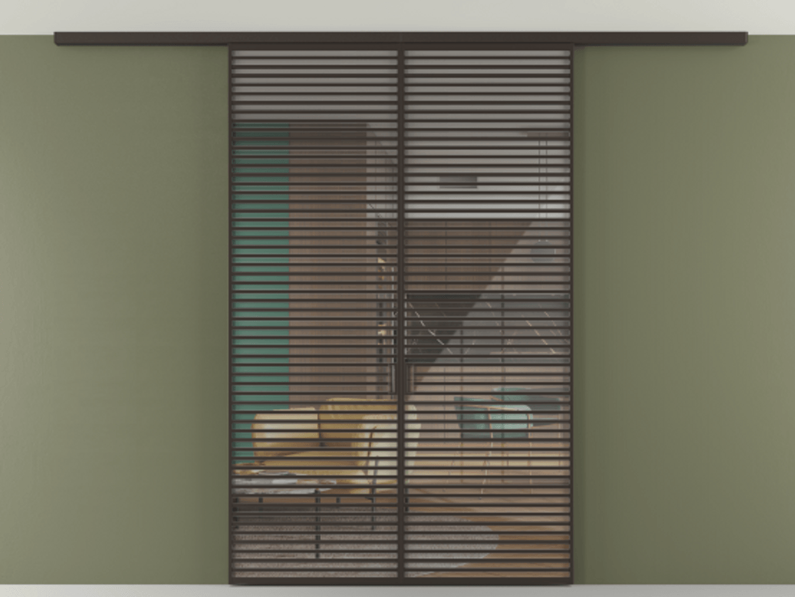 Перегородка Формато вдоль стены на потолок 2 створки АЛПР 040.07 Алюминий антрацит Рефлективное прозрачное стекло "Стопсол", калёное. Цена 77171670 so'm 1. Полотно 2 шт. (800/2100 мм)
2. Комплект установки раздвижной системы
3. Базовый комплект фурнитуры
4.Ручка Рондо. Фабрика дверей Волховец 8 (800) 551 43 19 Перегородка Формато вдоль стены на потолок 2 створки АЛПР 040.07 Алюминий антрацит Рефлективное прозрачное стекло "Стопсол", калёное Цена 77171670 so'm | Volhovec