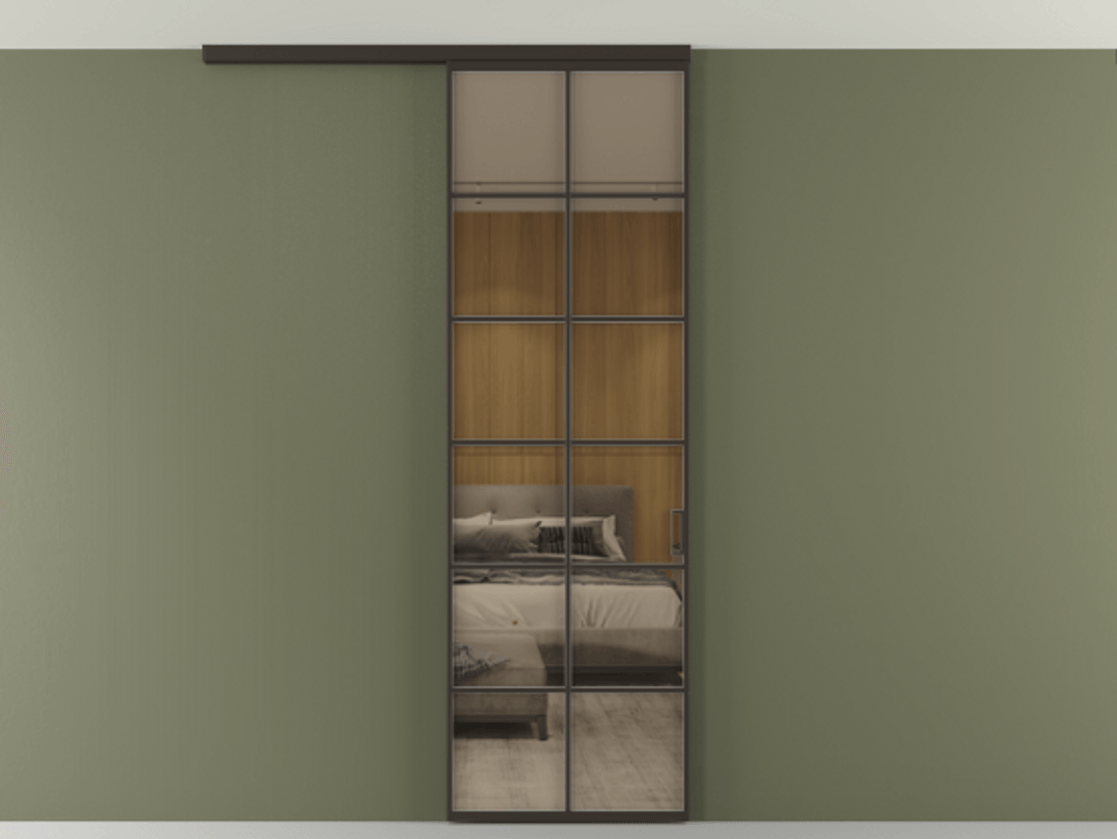 Перегородка Формато вдоль стены на потолок 1 створка АЛПР 040.05 Алюминий антрацит Рефлективное бронзовое стекло "Стопсол", калёное. Цена 23193160 so'm 1. Полотно 2 шт. (800/2100 мм)
2. Комплект установки раздвижной системы
3. Базовый комплект фурнитуры
4.Ручка Рондо. Фабрика дверей Волховец 8 (800) 551 43 19 Перегородка Формато вдоль стены на потолок 1 створка АЛПР 040.05 Алюминий антрацит Рефлективное бронзовое стекло "Стопсол", калёное Цена 23193160 so'm | Volhovec