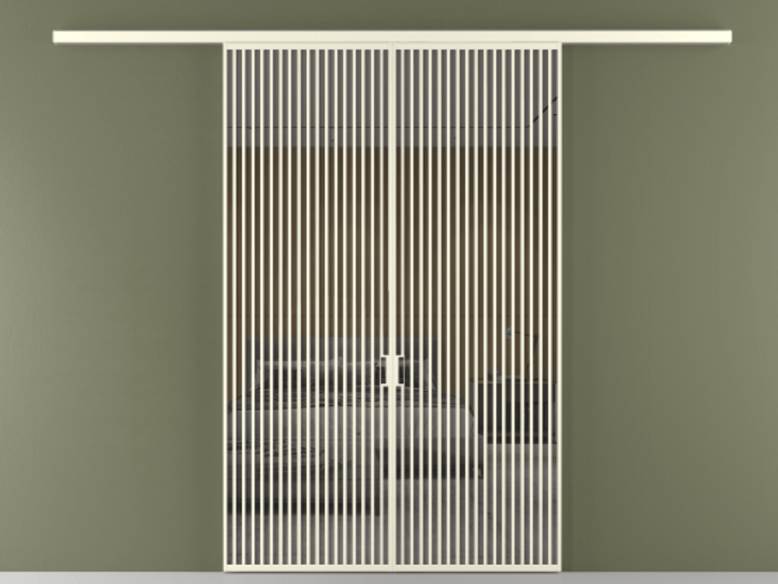 Перегородка Formato вдоль стены 2 створки АЛПР 040.06 Алюминий молочно-белый Рефлективное серое стекло "Stopsol", калёное. Цена 90335000 so'm 1. Полотно 2 шт. (800/2100 мм)
2. Комплект установки раздвижной системы
3. Базовый комплект фурнитуры
4.Ручка RONDO
. Фабрика дверей Волховец 8 (800) 551 43 19 Перегородка Formato вдоль стены 2 створки АЛПР 040.06 Алюминий молочно-белый Рефлективное серое стекло "Stopsol", калёное Цена 90335000 so'm | Volhovec