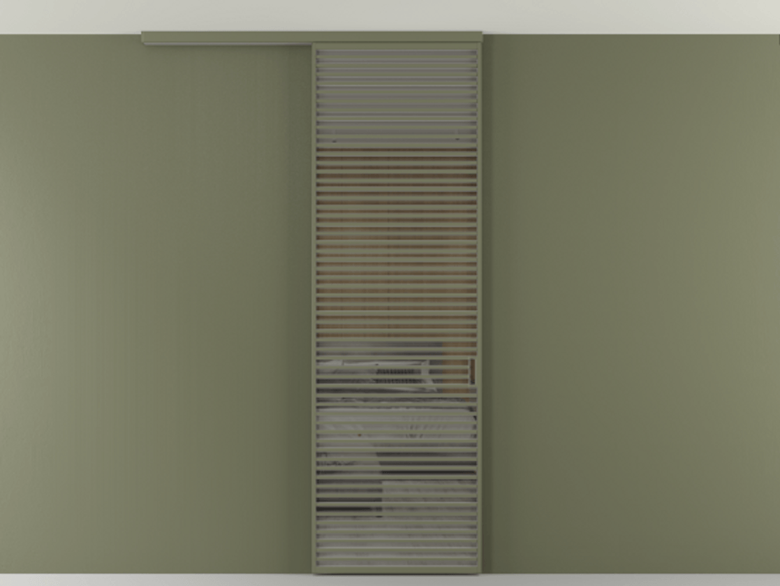 Перегородка Формато вдоль стены на потолок 1 створка АЛПР 040.07 Алюминий оливковый тёмный Рефлективное серое стекло "Стопсол", калёное. Цена 39306480 so'm 1. Полотно 2 шт. (800/2100 мм)
2. Комплект установки раздвижной системы
3. Базовый комплект фурнитуры
4.Ручка Рондо. Фабрика дверей Волховец 8 (800) 551 43 19 Перегородка Формато вдоль стены на потолок 1 створка АЛПР 040.07 Алюминий оливковый тёмный Рефлективное серое стекло "Стопсол", калёное Цена 39306480 so'm | Volhovec