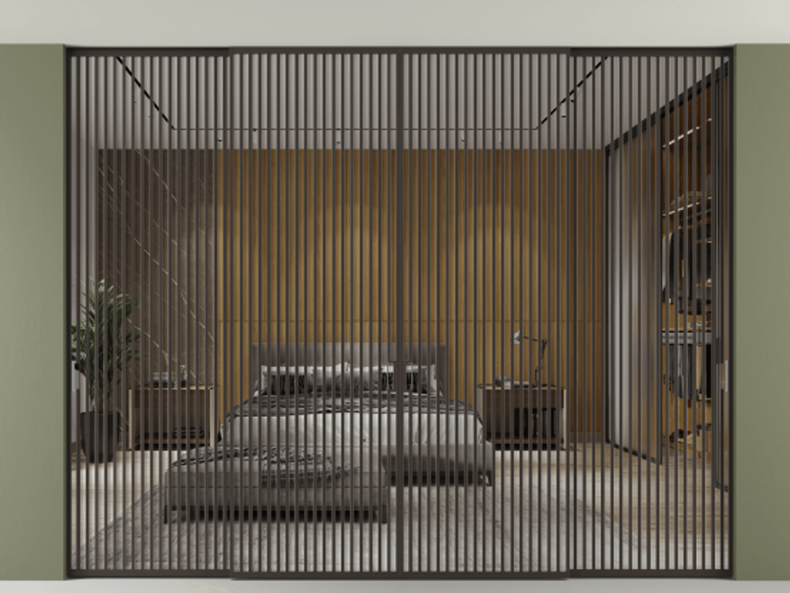 Перегородка Формато внутри проёма скрытое крепление в потолок 4 створки АЛПР 040.06 Алюминий антрацит Двустороннее зеркало, триплекс , триплекс 6 мм. Цена 162808440 so'm 1. Полотно 4 шт. (800/2100 мм)
2. Комплект установки раздвижной системы
3. Базовый комплект фурнитуры
4.Ручка Рондо. Фабрика дверей Волховец 8 (800) 551 43 19 Перегородка Формато внутри проёма скрытое крепление в потолок 4 створки АЛПР 040.06 Алюминий антрацит Двустороннее зеркало, триплекс , триплекс 6 мм Цена 162808440 so'm | Volhovec