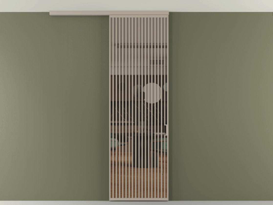 Перегородка Формато вдоль стены на потолок 1 створка АЛПР 040.06 Алюминий бисквитный Прозрачное бронзовое стекло, триплекс. Цена 38007280 so'm 1. Полотно 2 шт. (800/2100 мм)
2. Комплект установки раздвижной системы
3. Базовый комплект фурнитуры
4.Ручка Рондо. Фабрика дверей Волховец 8 (800) 551 43 19 Перегородка Формато вдоль стены на потолок 1 створка АЛПР 040.06 Алюминий бисквитный Прозрачное бронзовое стекло, триплекс Цена 38007280 so'm | Volhovec