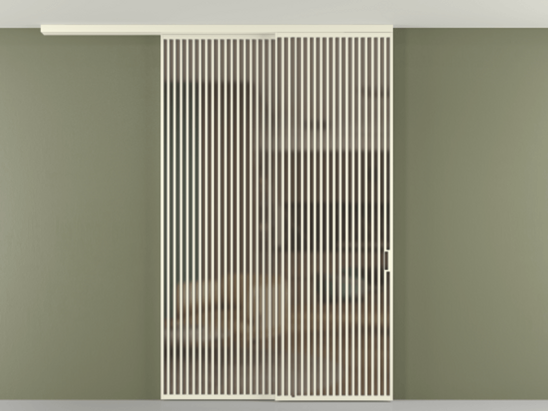 Перегородка Формато вдоль стены на потолок 2 створки с синхронным механизмом АЛПР 040.06 Алюминий молочно-белый Сатинированное бронзовое стекло, триплекс. Цена 91442570 so'm 1. Полотно 2 шт. (800/2100 мм)
2. Комплект установки раздвижной системы
3. Базовый комплект фурнитуры
4.Ручка Рондо. Фабрика дверей Волховец 8 (800) 551 43 19 Перегородка Формато вдоль стены на потолок 2 створки с синхронным механизмом АЛПР 040.06 Алюминий молочно-белый Сатинированное бронзовое стекло, триплекс Цена 91442570 so'm | Volhovec