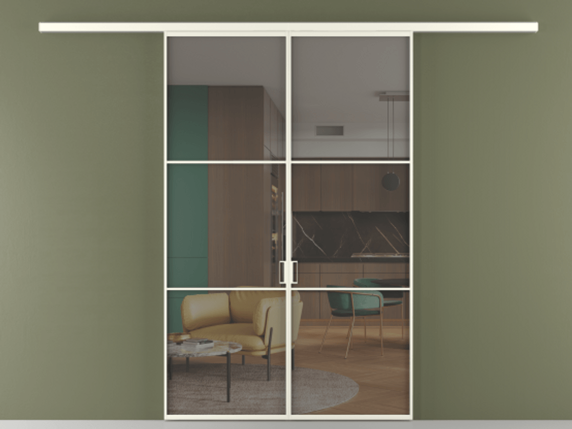 Перегородка Formato вдоль стены 2 створки АЛПР 040.03 Алюминий жемчужный Прозрачное серое стекло, триплекс. Цена 47299000 so'm 1. Полотно 2 шт. (800/2100 мм)
2. Комплект установки раздвижной системы
3. Базовый комплект фурнитуры
4.Ручка RONDO
. Фабрика дверей Волховец 8 (800) 551 43 19 Перегородка Formato вдоль стены 2 створки АЛПР 040.03 Алюминий жемчужный Прозрачное серое стекло, триплекс Цена 47299000 so'm | Volhovec