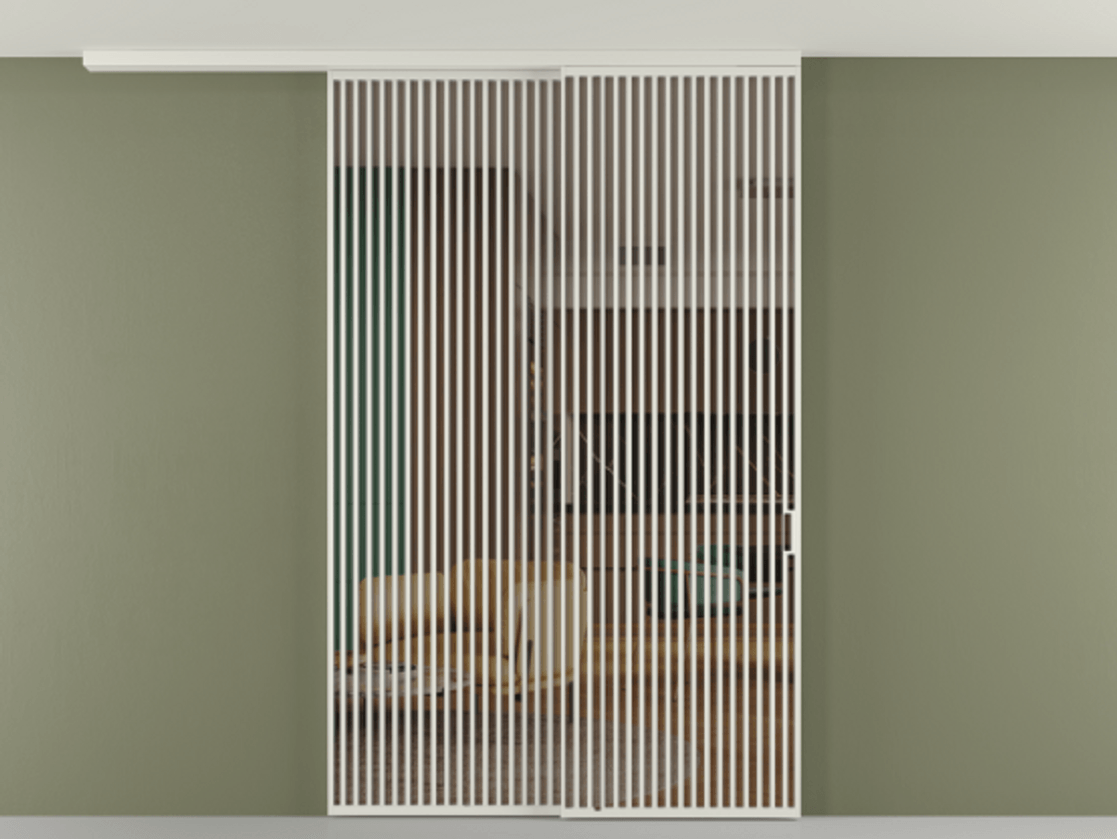 Перегородка Формато вдоль стены на потолок 2 створки с синхронным механизмом АЛПР 040.06 Алюминий серый Прозрачное бронзовое стекло, триплекс. Цена 91442570 so'm 1. Полотно 2 шт. (800/2100 мм)
2. Комплект установки раздвижной системы
3. Базовый комплект фурнитуры
4.Ручка Рондо. Фабрика дверей Волховец 8 (800) 551 43 19 Перегородка Формато вдоль стены на потолок 2 створки с синхронным механизмом АЛПР 040.06 Алюминий серый Прозрачное бронзовое стекло, триплекс Цена 91442570 so'm | Volhovec