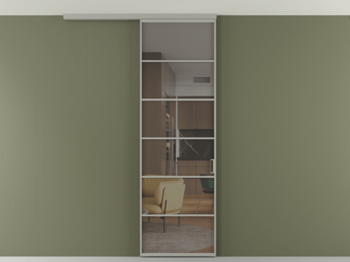 Перегородка Формато вдоль стены на потолок 1 створка АЛПР 040.04 Алюминий нейтральный серый Прозрачное серое стекло, триплекс. Цена 21893960 so'm 1. Полотно 2 шт. (800/2100 мм)
2. Комплект установки раздвижной системы
3. Базовый комплект фурнитуры
4.Ручка Рондо. Фабрика дверей Волховец 8 (800) 551 43 19 Перегородка Формато вдоль стены на потолок 1 створка АЛПР 040.04 Алюминий нейтральный серый Прозрачное серое стекло, триплекс Цена 21893960 so'm | Volhovec