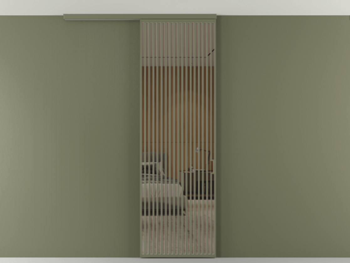 Перегородка Формато вдоль стены на потолок 1 створка АЛПР 040.06 Алюминий оливковый тёмный Рефлективное бронзовое стекло "Стопсол", калёное. Цена 39306480 so'm 1. Полотно 2 шт. (800/2100 мм)
2. Комплект установки раздвижной системы
3. Базовый комплект фурнитуры
4.Ручка Рондо. Фабрика дверей Волховец 8 (800) 551 43 19 Перегородка Формато вдоль стены на потолок 1 створка АЛПР 040.06 Алюминий оливковый тёмный Рефлективное бронзовое стекло "Стопсол", калёное Цена 39306480 so'm | Volhovec