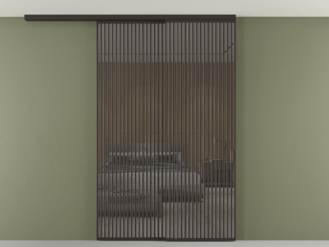 Перегородка Формато вдоль стены на потолок 2 створки с синхронным механизмом АЛПР 040.06 Алюминий антрацит Рефлективное серое стекло "Стопсол", калёное. Цена 94040970 so'm 1. Полотно 2 шт. (800/2100 мм)
2. Комплект установки раздвижной системы
3. Базовый комплект фурнитуры
4.Ручка Рондо. Фабрика дверей Волховец 8 (800) 551 43 19 Перегородка Формато вдоль стены на потолок 2 створки с синхронным механизмом АЛПР 040.06 Алюминий антрацит Рефлективное серое стекло "Стопсол", калёное Цена 94040970 so'm | Volhovec