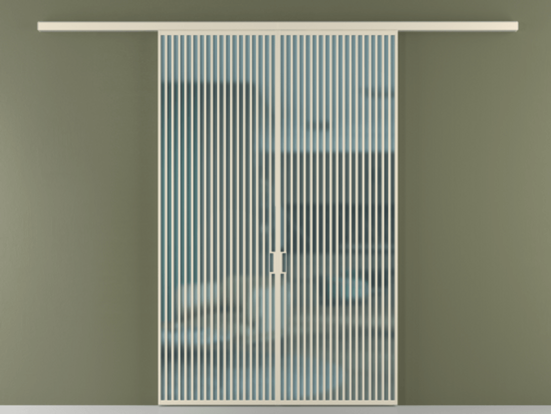 Перегородка Формато вдоль стены 2 створки АЛПР 040.06 Алюминий бежево-серый Сатинированное голубое стекло, триплекс. Цена 69517350 so'm 1. Полотно 2 шт. (800/2100 мм)
2. Комплект установки раздвижной системы
3. Базовый комплект фурнитуры
4.Ручка Рондо. Фабрика дверей Волховец 8 (800) 551 43 19 Перегородка Формато вдоль стены 2 створки АЛПР 040.06 Алюминий бежево-серый Сатинированное голубое стекло, триплекс Цена 69517350 so'm | Volhovec