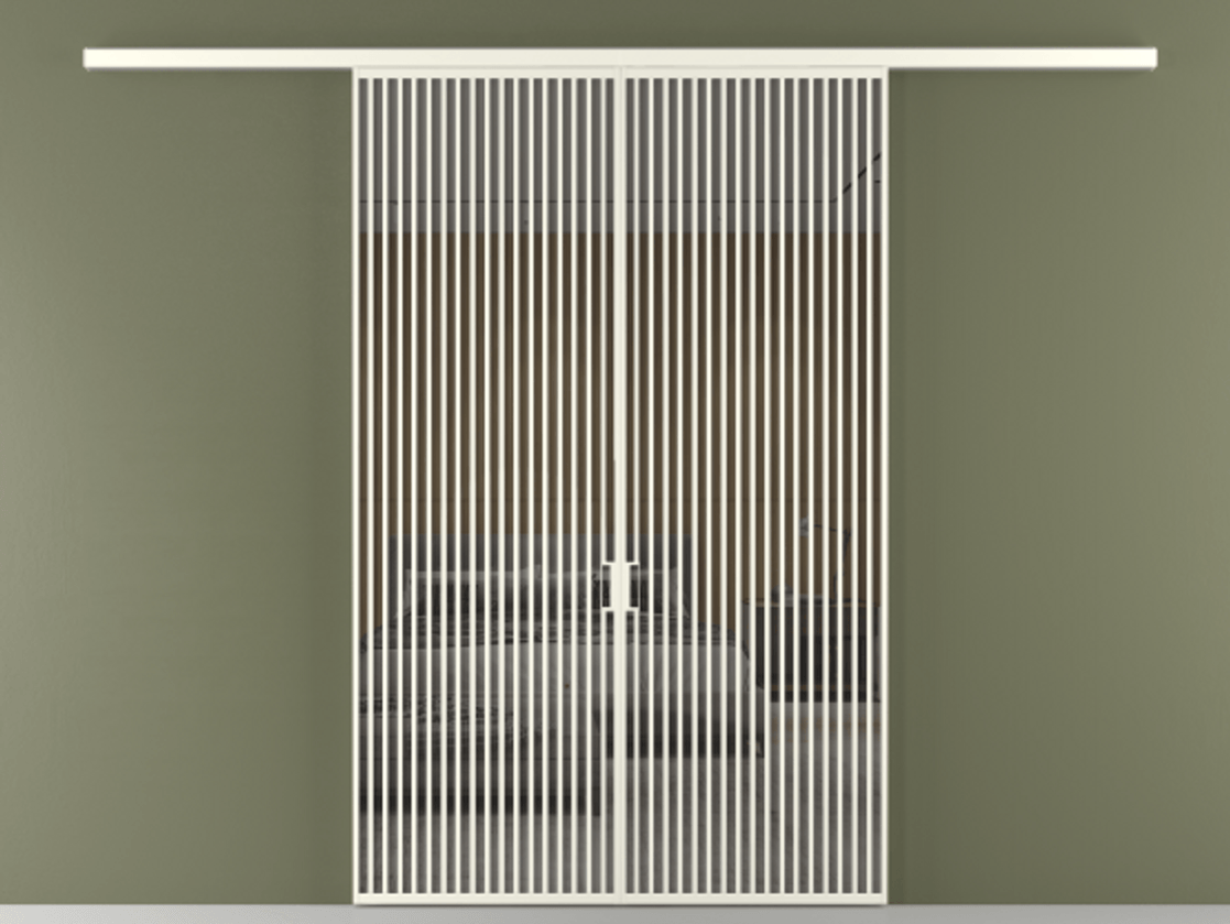 Перегородка Formato вдоль стены 2 створки АЛПР 040.06 Алюминий жемчужный Рефлективное серое стекло "Stopsol", калёное. Цена 90335000 so'm 1. Полотно 2 шт. (800/2100 мм)
2. Комплект установки раздвижной системы
3. Базовый комплект фурнитуры
4.Ручка RONDO
. Фабрика дверей Волховец 8 (800) 551 43 19 Перегородка Formato вдоль стены 2 створки АЛПР 040.06 Алюминий жемчужный Рефлективное серое стекло "Stopsol", калёное Цена 90335000 so'm | Volhovec