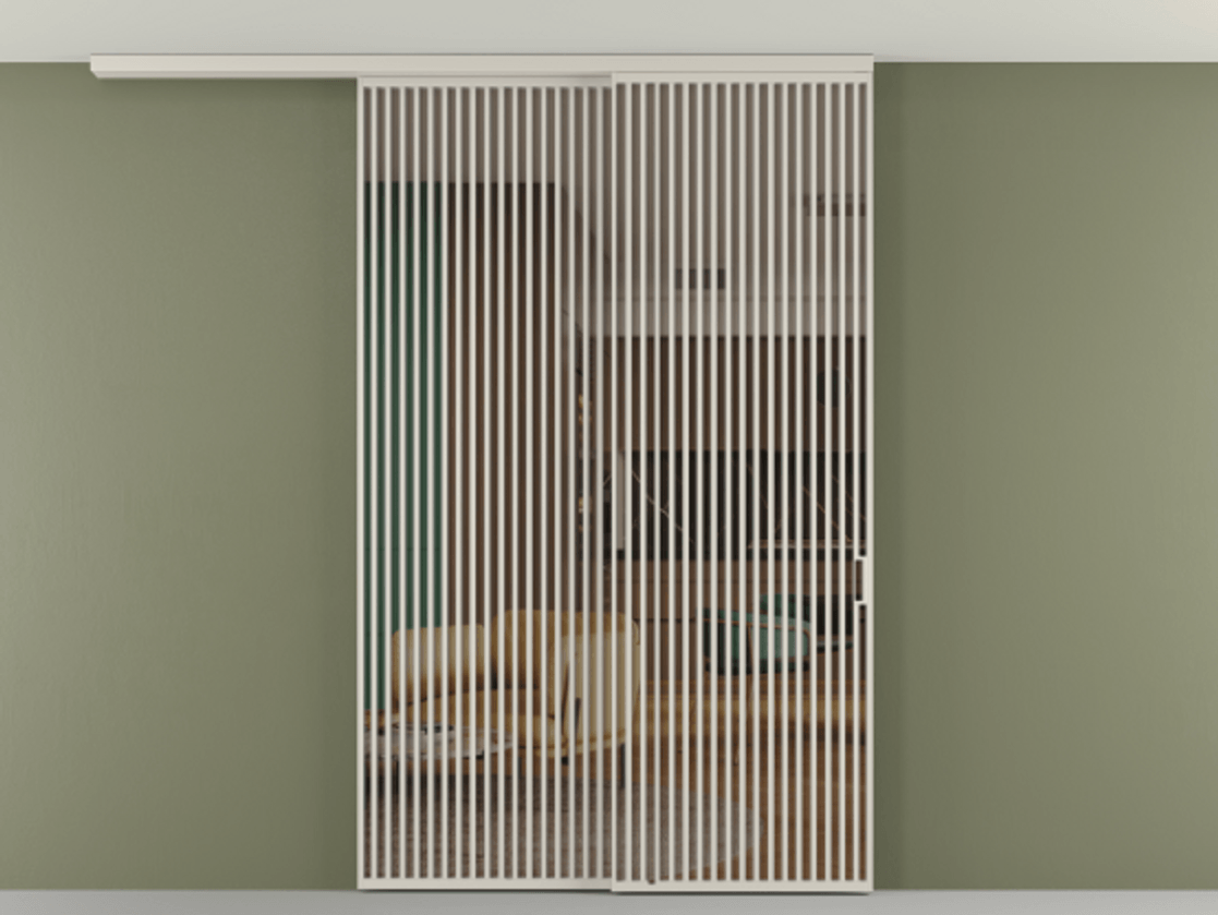 Перегородка Формато вдоль стены на потолок 2 створки с синхронным механизмом АЛПР 040.06 Алюминий облачно-серый Прозрачное бронзовое стекло, триплекс. Цена 91442570 so'm 1. Полотно 2 шт. (800/2100 мм)
2. Комплект установки раздвижной системы
3. Базовый комплект фурнитуры
4.Ручка Рондо. Фабрика дверей Волховец 8 (800) 551 43 19 Перегородка Формато вдоль стены на потолок 2 створки с синхронным механизмом АЛПР 040.06 Алюминий облачно-серый Прозрачное бронзовое стекло, триплекс Цена 91442570 so'm | Volhovec