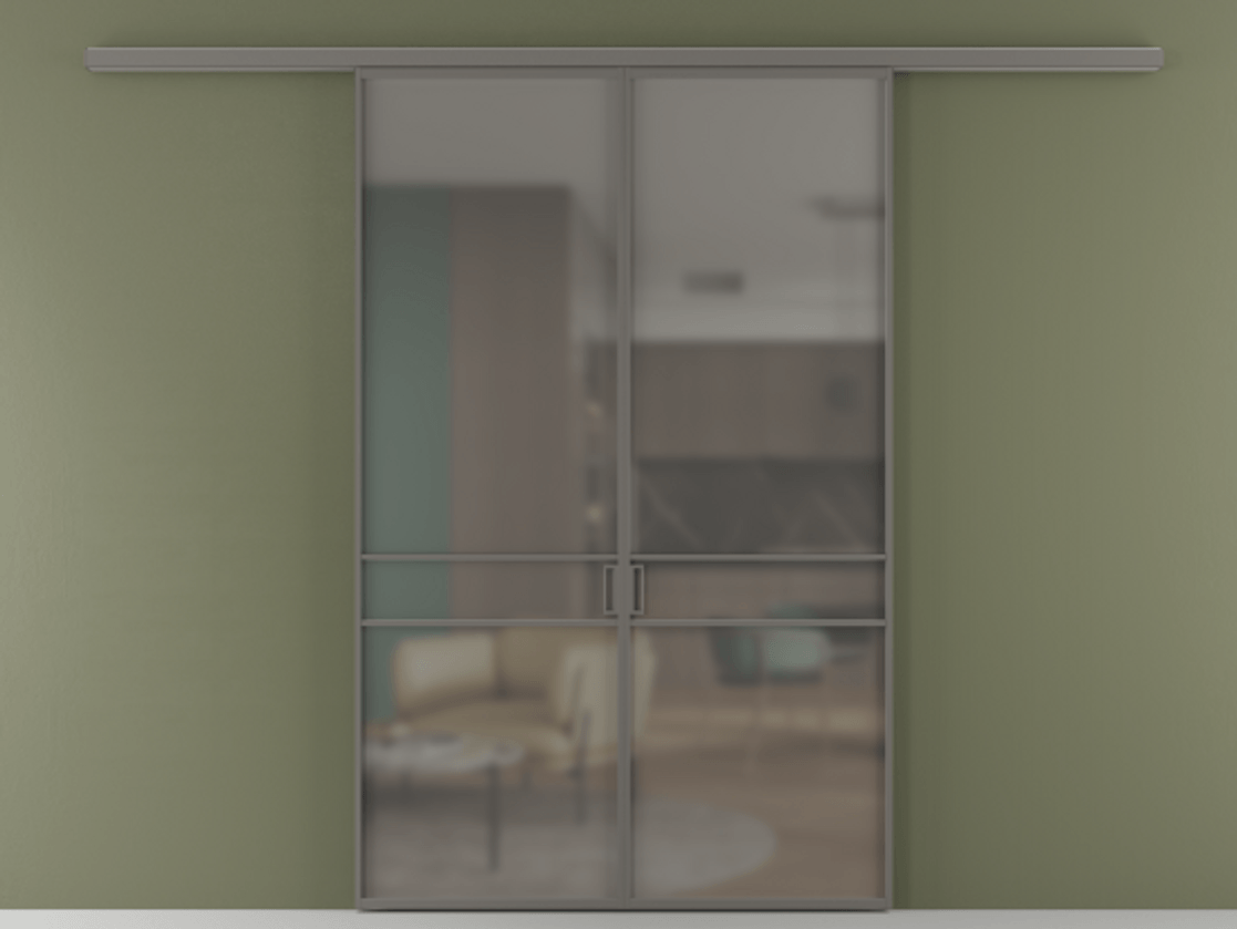 Перегородка Formato вдоль стены 2 створки АЛПР 040.02 Алюминий классический серый Сатинированное серое стекло, триплекс. Цена 12150 AZE 1. Полотно 2 шт. (800/2100 мм)
2. Комплект установки раздвижной системы
3. Базовый комплект фурнитуры
4.Ручка RONDO
. Фабрика дверей Волховец 8 (800) 551 43 19 Перегородка Formato вдоль стены 2 створки АЛПР 040.02 Алюминий классический серый Сатинированное серое стекло, триплекс Цена 12150 AZE | Volhovec