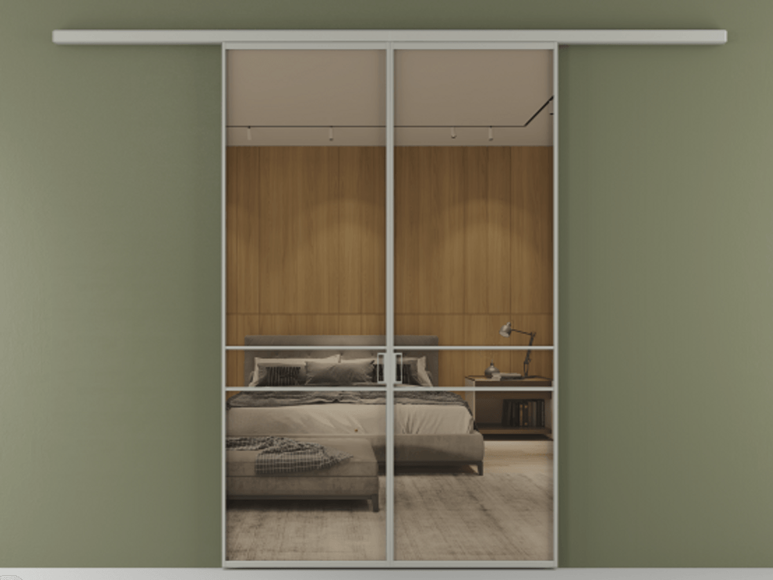 Перегородка Formato вдоль стены 2 створки АЛПР 040.02 Алюминий нейтральный серый Рефлективное бронзовое стекло "Stopsol", калёное. Цена 50547000 so'm 1. Полотно 2 шт. (800/2100 мм)
2. Комплект установки раздвижной системы
3. Базовый комплект фурнитуры
4.Ручка RONDO
. Фабрика дверей Волховец 8 (800) 551 43 19 Перегородка Formato вдоль стены 2 створки АЛПР 040.02 Алюминий нейтральный серый Рефлективное бронзовое стекло "Stopsol", калёное Цена 50547000 so'm | Volhovec