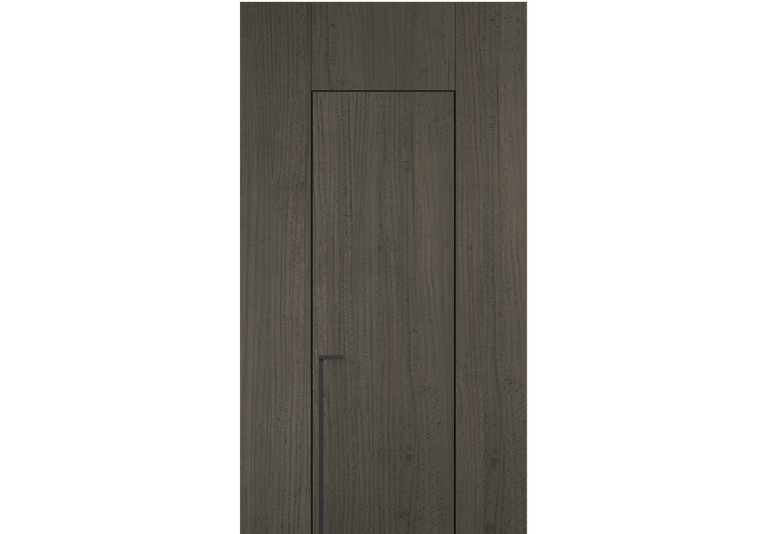 Панели для отделки стен Стеновая панель в древесной отделке Эвкалипт серый матовый фризе. Цвет Эвкалипт серый матовый фризе. Материал Шпон эвкалипта НатурВуд. Коллекция Древесные отделки. Картинка.