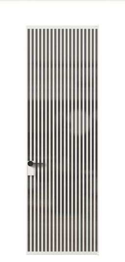 Межкомнатная дверь АЛПЛ040.06 АССР Серый сатин триплекс. Цвет Алюминий светло-серый. Материал Алюминий в эмали. Коллекция Formato. Фото. Дверь межкомнатная АЛПЛ040.06 АССР Серый сатин триплекс. Цвет Алюминий светло-серый. Материал Алюминий в эмали. Коллекция Formato. Картинка.