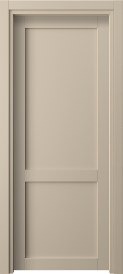 Дверь межкомнатная 2121 ПЭСБ. Цвет ПЭТ светло-бежевый. Материал ПЭТ. Коллекция Neo1. Картинка.