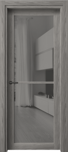 Дверь межкомнатная 2108 ИМЯ ЗЕР СЕР. Цвет Имбирный ясень. Материал Сиплекс ламинатин. Коллекция Нео. Картинка.