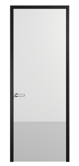 Дверь межкомнатная АКП 8202 МБЛ Матовый белоснежный. Цвет Матовый белоснежный. Материал Гладкая эмаль. Коллекция Вельвет. Картинка.