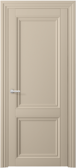 Дверь межкомнатная 2523 ПЭСБ. Цвет ПЭТ светло-бежевый. Материал ПЭТ. Коллекция Centro. Картинка.