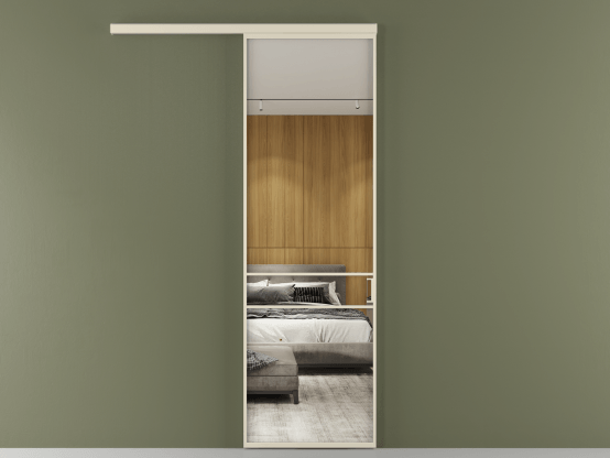 Алюминевая перегородка vd1_02_ Алюминий бежево-серый Двустороннее зеркало. Цвет Алюминий бежево-серый. Материал Алюминий в эмали. Коллекция Перегородка Formato вдоль стены 1 створка. Фото. Алюминевая перегородка vd1_02_ Алюминий бежево-серый Двустороннее зеркало. Цвет Алюминий бежево-серый. Материал Алюминий в эмали. Коллекция Перегородка Formato вдоль стены 1 створка. Картинка.